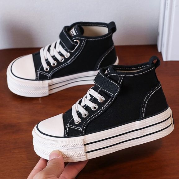 ハイカットスニーカー おしゃれ 厚底ソール クッション性 安定感 歩きやすい ファスナー 履きやすい デイリーユース 日常使い