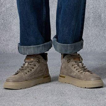 ハイカットスニーカー ビジネス 通勤 会社 おしゃれ スタイリッシュ きれいめ 伸長効果 通気性 軽快 快適歩行 すべりにくい 安定感