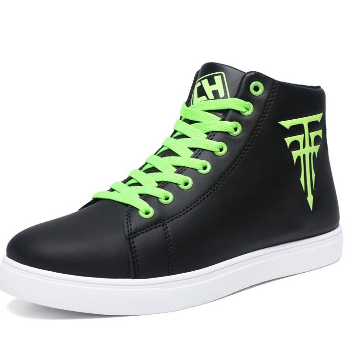 ハイカットスニーカー 定番 ミニマルデザイン シンプル きれいめ カジュアル ストリート 軽量