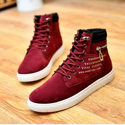 【淡色アクセント】綺麗めシック テクニカル ハイカットスニーカー |  チャンキーソール スポーティ