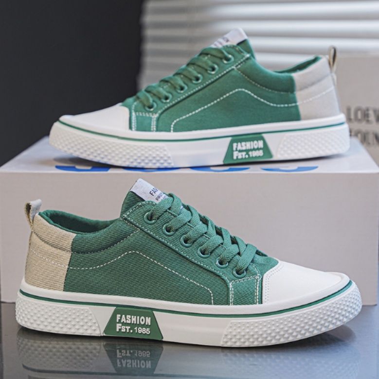 【アースカラー・ワーク】ミッドカット ヌバックブーツ ブラウン×カーキ | レイヤードアッパー クッションソール タフ・カジュアル