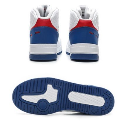 【クール・ミニマリズム】ハイカットスニーカー グレー×チャコール | シームレス・パネルデザイン オレンジアクセント アーバン・スポーティー