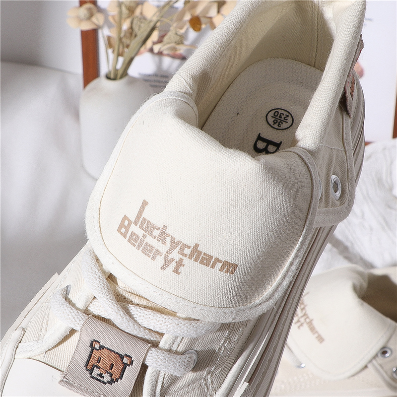 ハイカットスニーカー ふわもこ厚底ハイカットシューズ