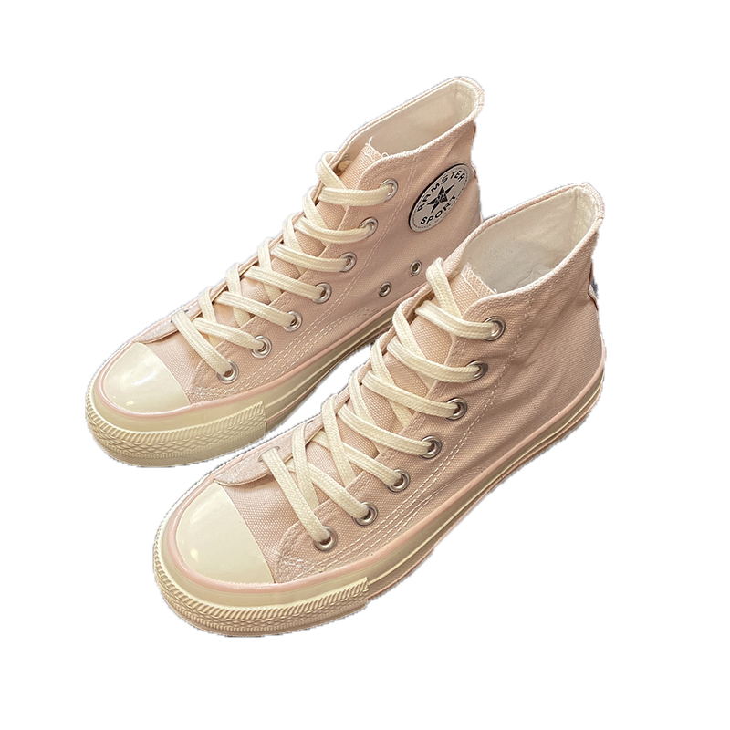 ハイカットスニーカー 人気 定番 シンプル カジュアル 可愛い かわいい オールシーズン 通学 学校 日常使い デイリーコーデ インヒール