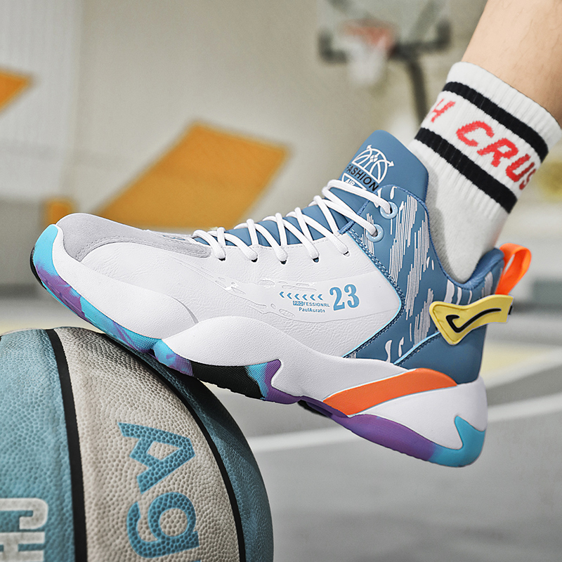 ハイカットスニーカー モダンハイトップスポーツシューズ