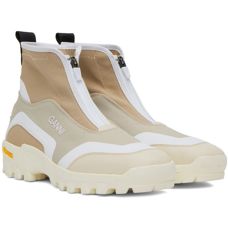 ハイカットスニーカー フロントジッパー ハイカットスニーカー