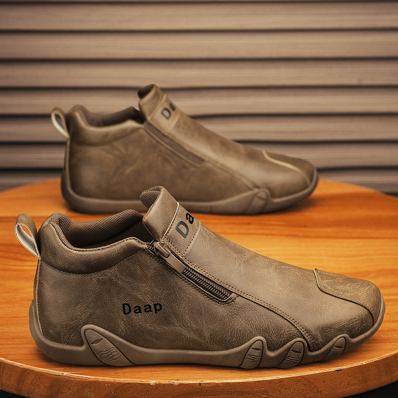ハイカットスニーカー ジップアップ ハイカットコンフォート
