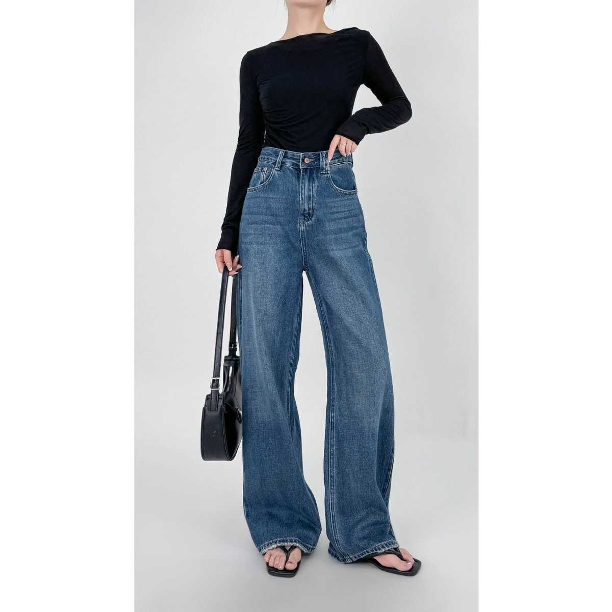 爽やかな着こなしを演出！おすすめハイウエストデニムパンツ7選