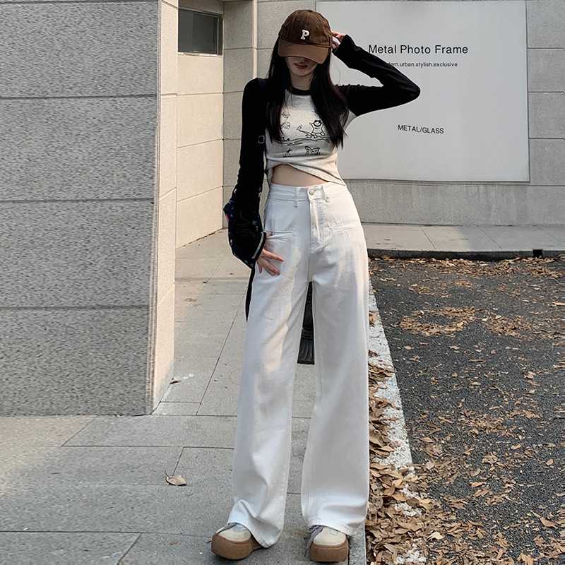 美シルエットが魅力！ハイウエストワイドデニムパンツ5選