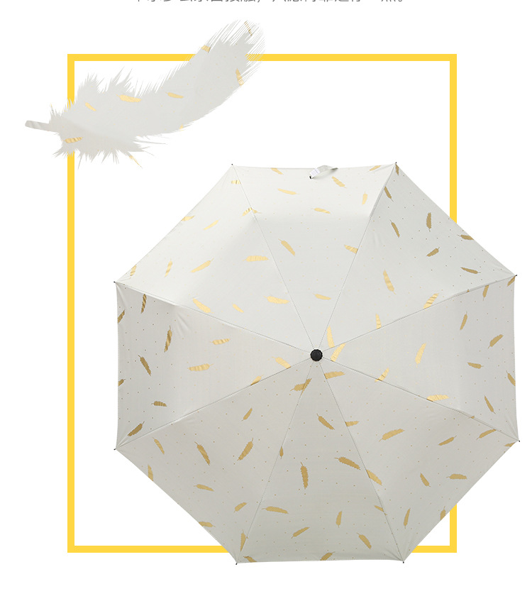 日焼け対策グッズ 軽量コンパクト八骨折りたたみ日傘