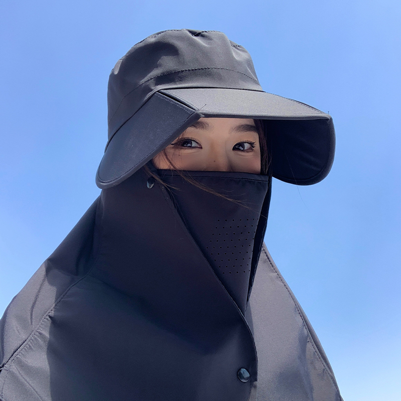 日焼け対策グッズ 全方位ガード 紫外線カット帽子