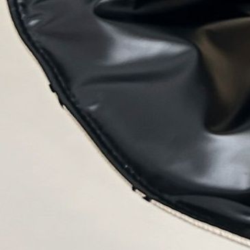 日焼け対策グッズ リボン柄つば広日除け帽子