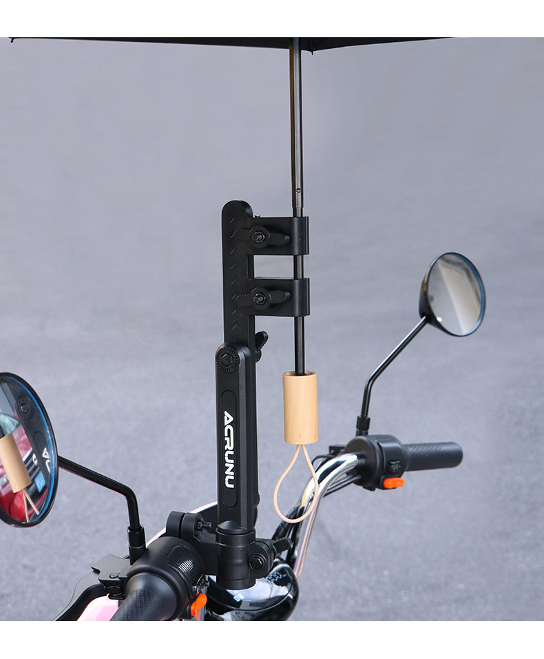 日焼け対策グッズ 原付自転車用日傘ホルダー