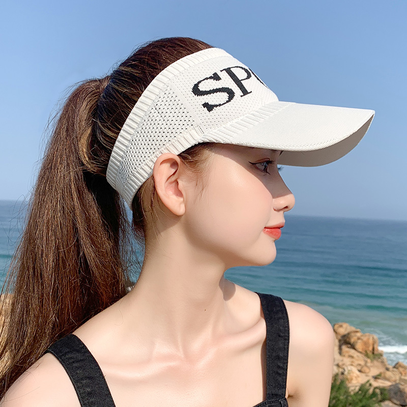 日焼け対策グッズ おしゃれヘアスタイル守る日よけサンバイザー