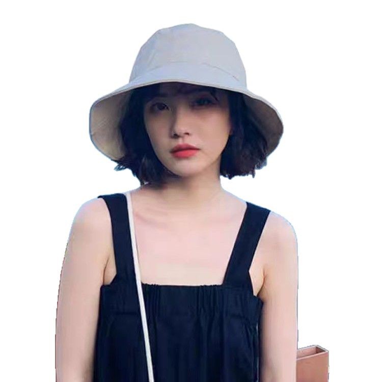 日焼け対策グッズ つば広バケットハット紫外線カット帽子