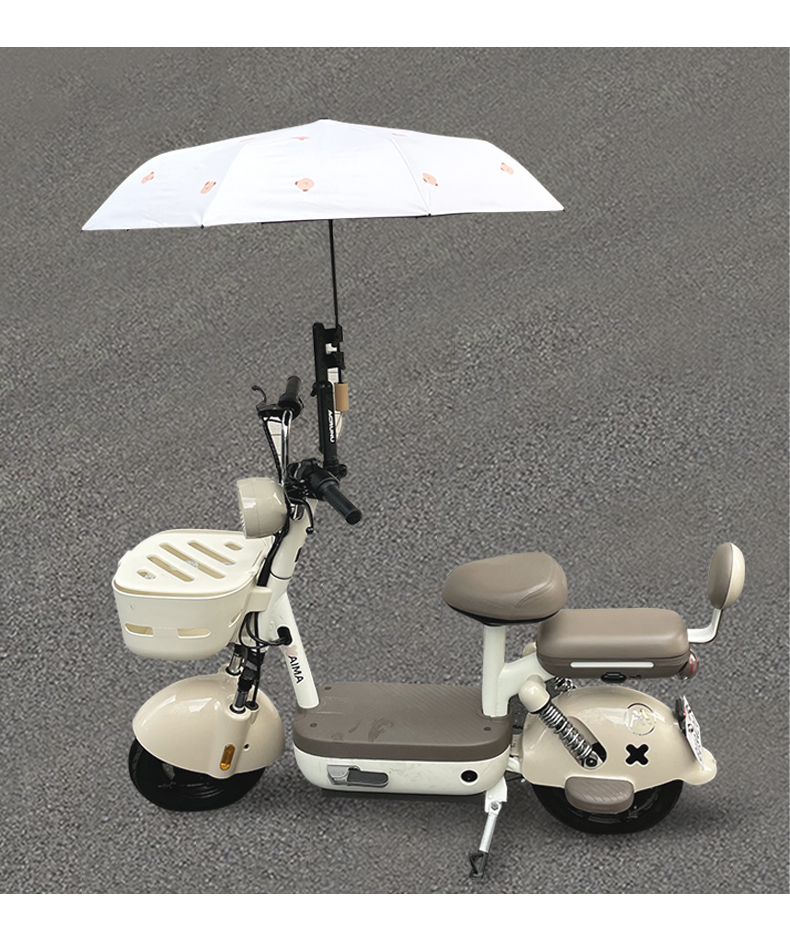 日焼け対策グッズ 原付自転車用日傘ホルダー