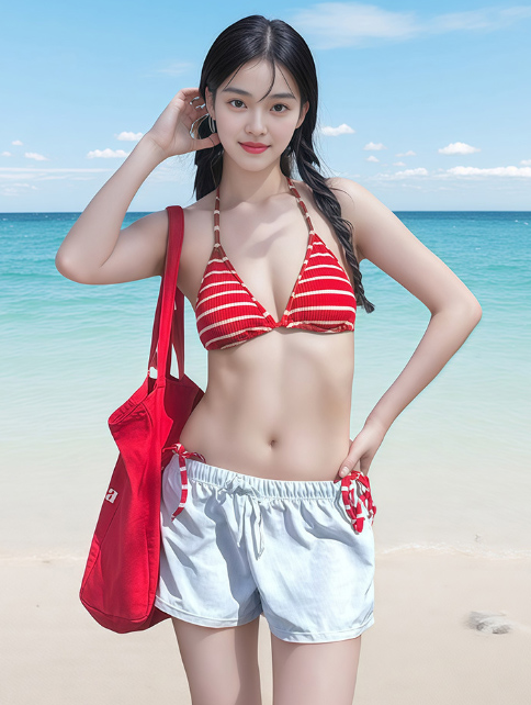 日焼け対策グッズ 新作透け感羽織付き紫外線防止水着三点組日焼け対策用具