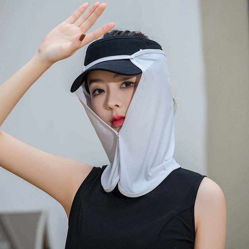日焼け対策グッズ 全方位ガード 冷感日よけキャップ
