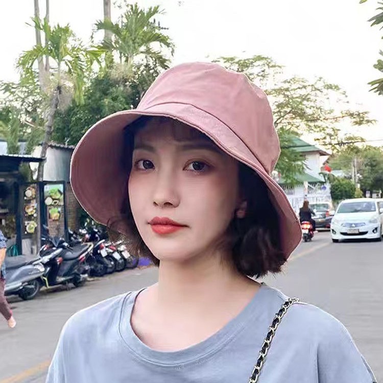 日焼け対策グッズ つば広バケットハット紫外線カット帽子