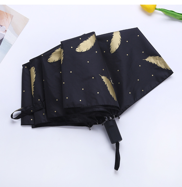 日焼け対策グッズ 軽量コンパクト八骨折りたたみ日傘