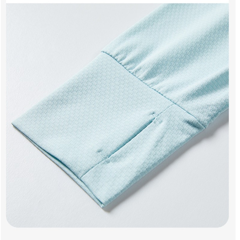 紫外線防止フード付きパーカー 速乾軽量 日焼け対策グッズ 男女兼用