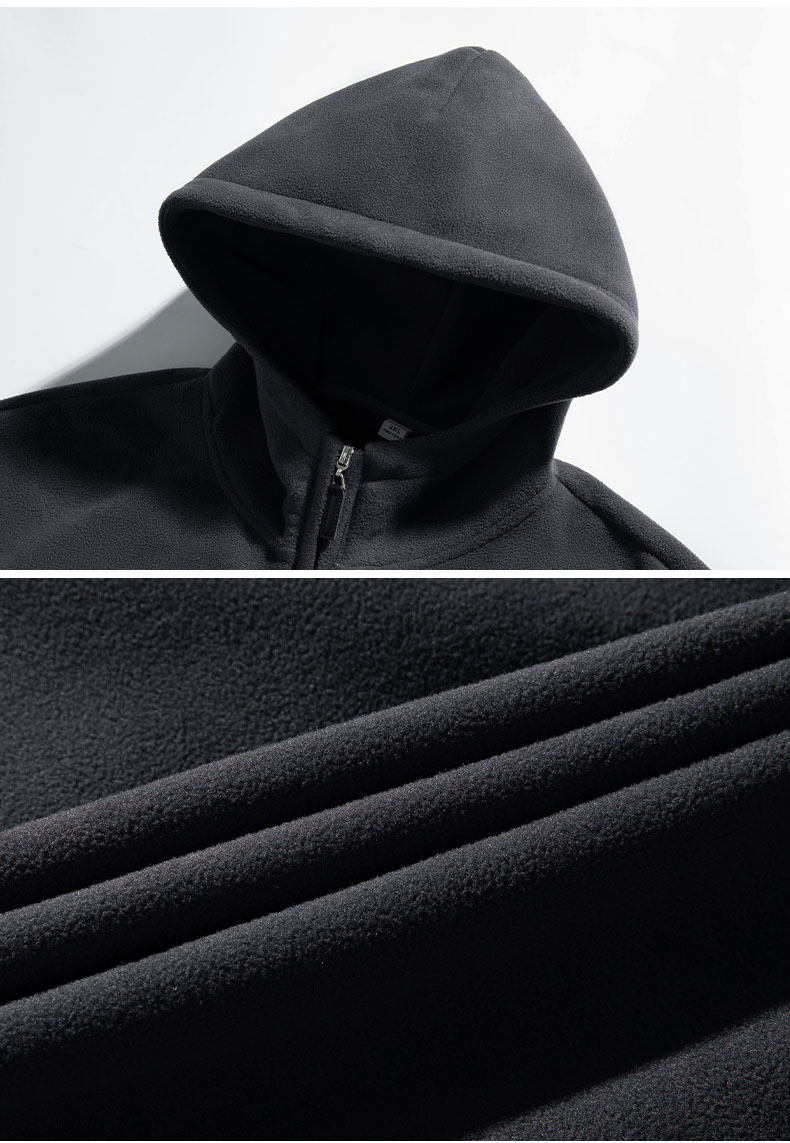 パーカー 無地ハーフジップパーカー フード付き全4色