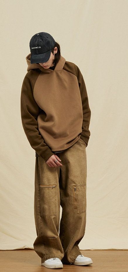 男女兼用 無地パーカー 厚手 秋冬 全4色展開