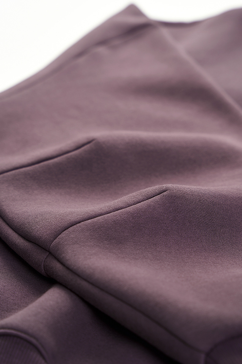 パーカー 男女兼用ゆったりシルエット短丈パーカー全8色