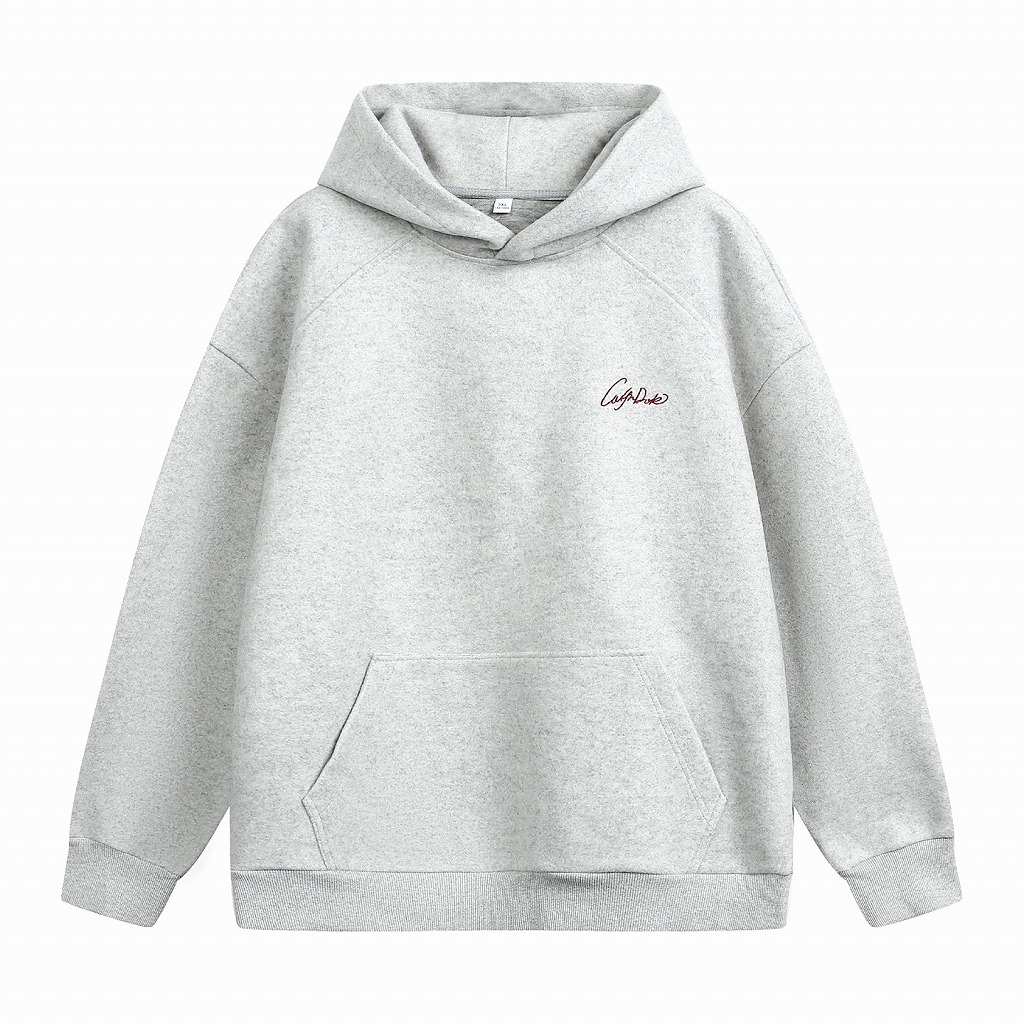 パーカー メンズ 秋新作 刺繍ロゴ フーディーパーカー 全3色