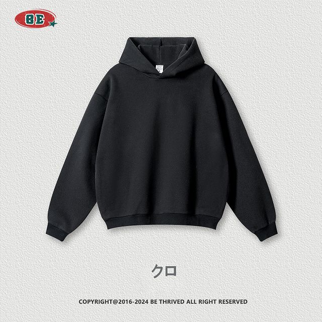 パーカー 無地プルオーバーパーカー 男女兼用 裏起毛 秋冬 全4色