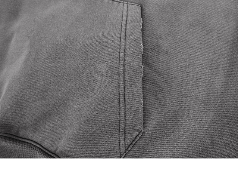 パーカー ビンテージ風パーカー男女兼用ゆったりサイズ全三色