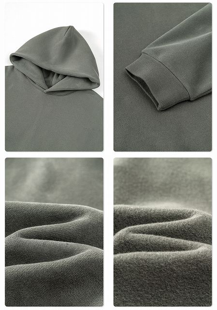 パーカー 無地プルオーバーパーカー 男女兼用 裏起毛 秋冬 全4色