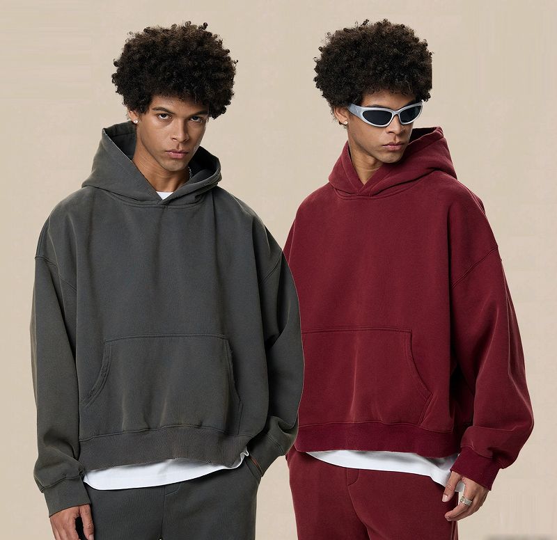 パーカー メンズ 厚手 無地 パーカー 男女兼用 ゆったり オーバーサイズ 全3色