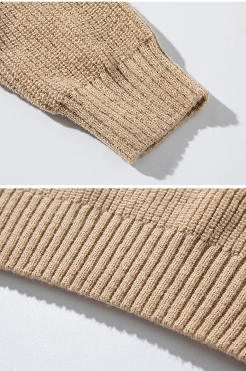 パーカー メンズ ゆったりニットパーカー 秋冬 フード付き