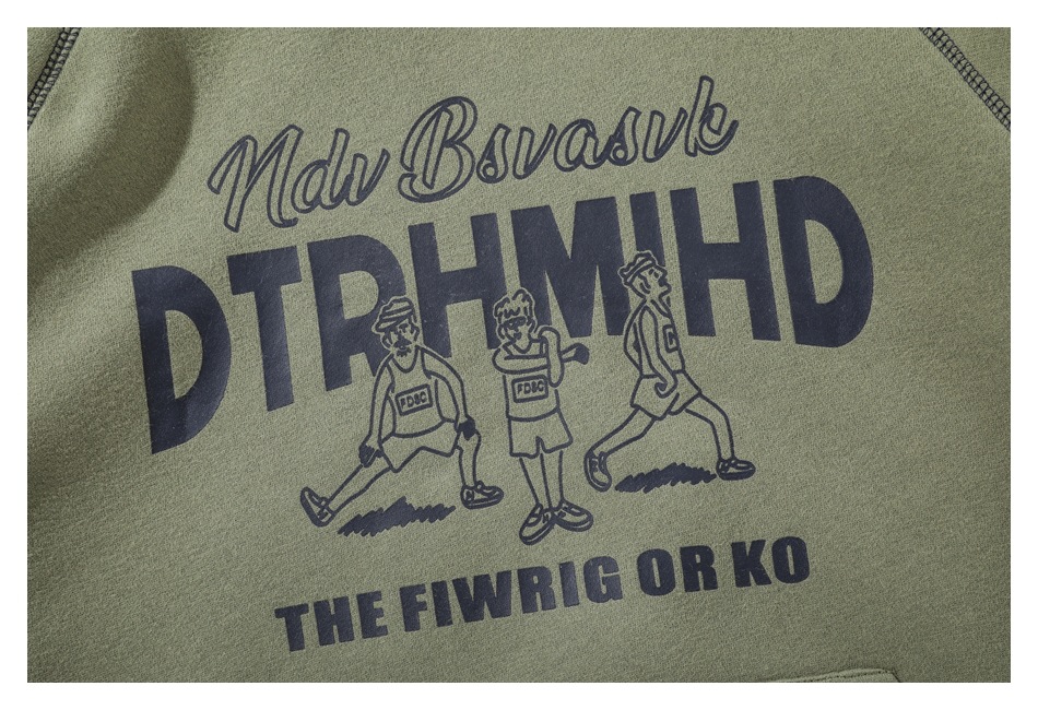 パーカー 裏起毛パーカー 男女兼用 プリント フード付き 秋冬 全2色