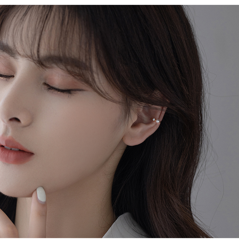 フープ ピアス 星座モチーフパールフープピアス