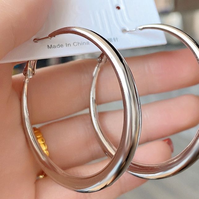 フープ ピアス 洗練輪円 優美フープ