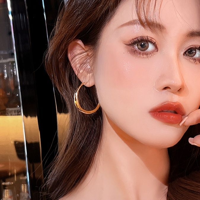 フープ ピアス 洗練輪円 優美フープ