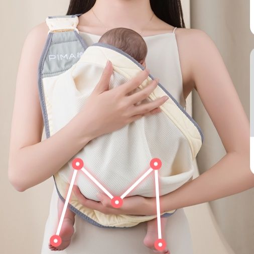抱っこ紐 両手解放やさしい抱きスリング