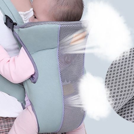 抱っこ紐 立体素材透気散熱多機能ベビースリング