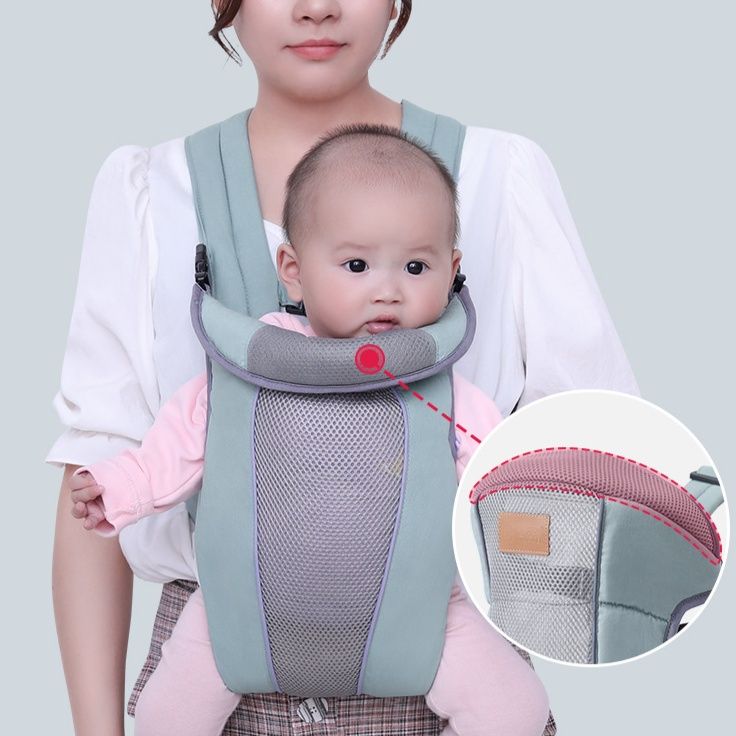抱っこ紐 立体素材透気散熱多機能ベビースリング