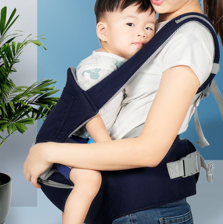 抱っこ紐 多機能腰掛け付きベビースリング
