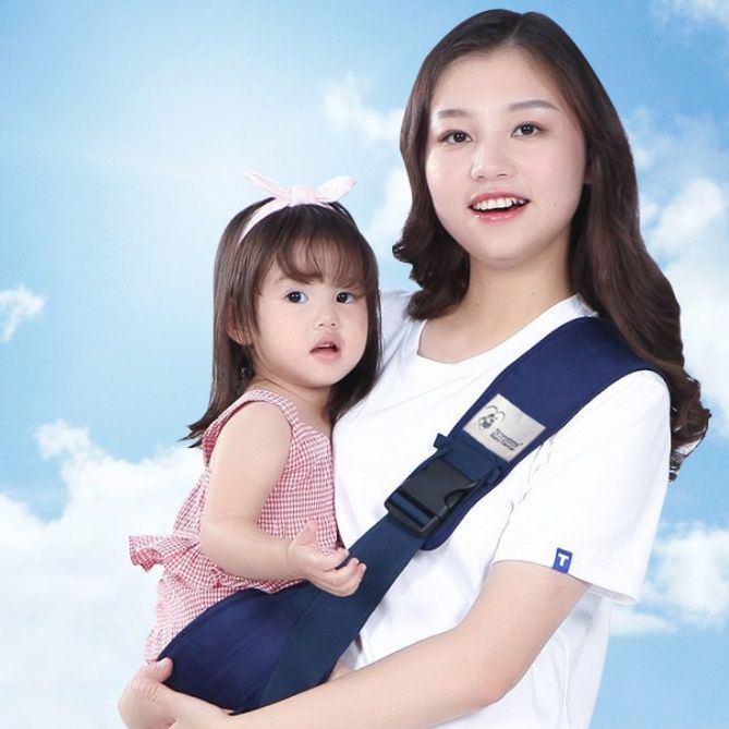 抱っこ紐 長さ調節可能な斜め掛けベビースリング