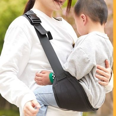 抱っこ紐 長さ調節可能な斜め掛けベビースリング