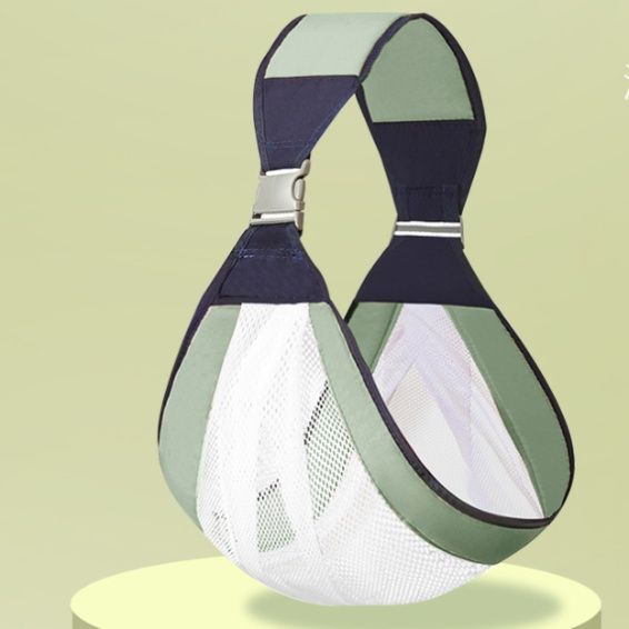 抱っこ紐 綿混漆糸素材軽量ベビースリング抱っこ紐