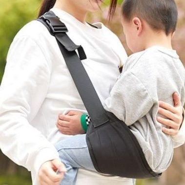 抱っこ紐ベビースリング 長さ調節可能な斜め掛けベビースリング