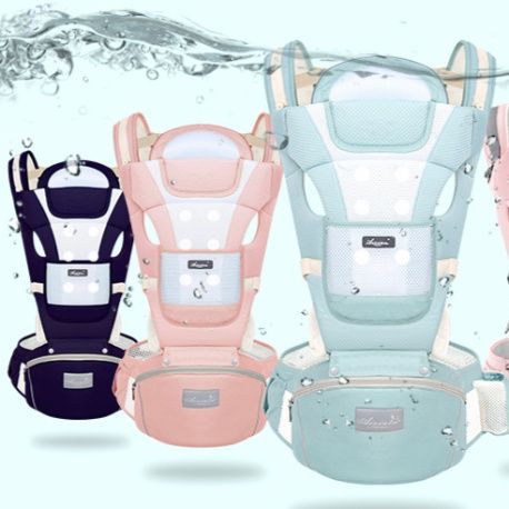 抱っこ紐 多機能腰掛け付き通気性抜群ベビーキャリア