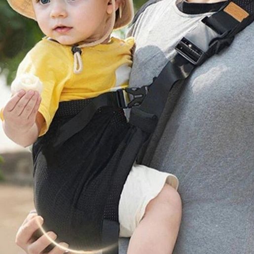 抱っこ紐 通気性抜群軽量メッシュ前向き対応ベビースリング
