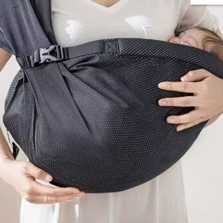 抱っこ紐 軽量収納袋付き三点分散型ベビースリング