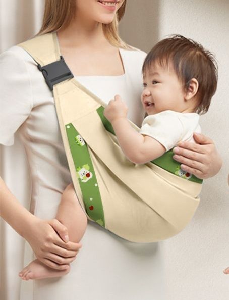 抱っこ紐 肩掛け斜め掛け両用ベビースリング